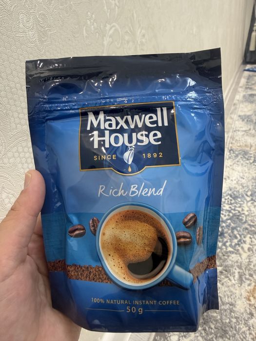 Maxwell house 50 гр кофе сатылады