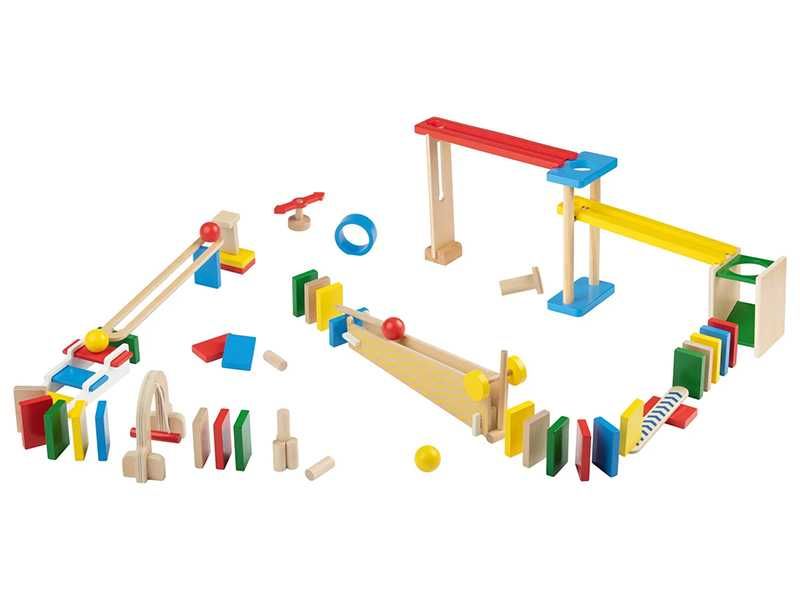 НОВА! Дървена писта "Домино"