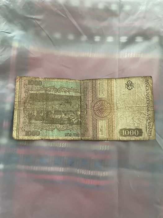 Vând bancnota de 1000 de lei din 1991
