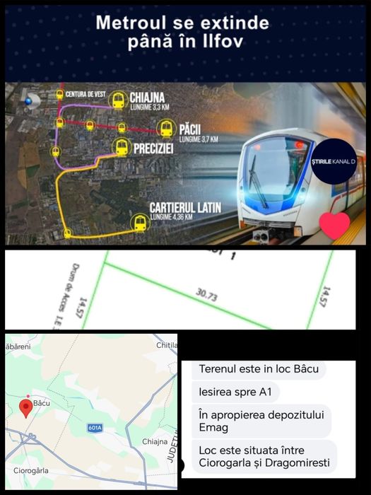Particular - intravilan 450 - dubla deschidere,-utilități-Zona   P+3 Casa  mobila