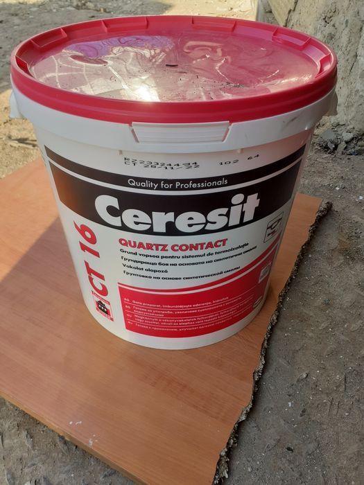 Amorsa perete Ceresit CT 16 interior/exterior, 16 L