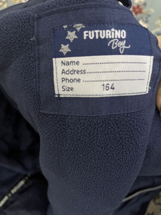 Куртка цвет синий