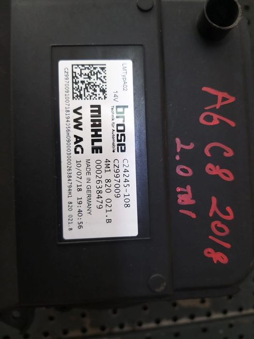 Aeroterma ventilator habitaclu audi a6 c8 4m1820021b c24245108 cz997009