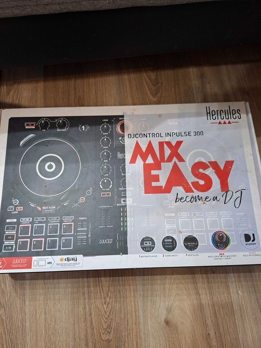 DJ контролер Hercules DJControl Inpulse 300,  за начинаещи и любители