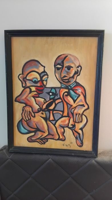 Д.Казаков"Адам и Ева",1986г.