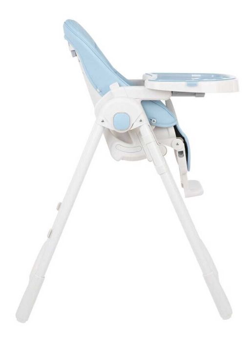 Scaun masă copii KikkaBoo Pastello Blue NOU | pliabil, reglabil, 6-36 luni
