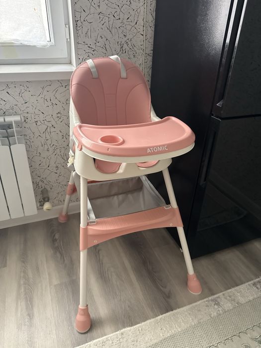 Стульчик трансформер Ining baby E500 розовый