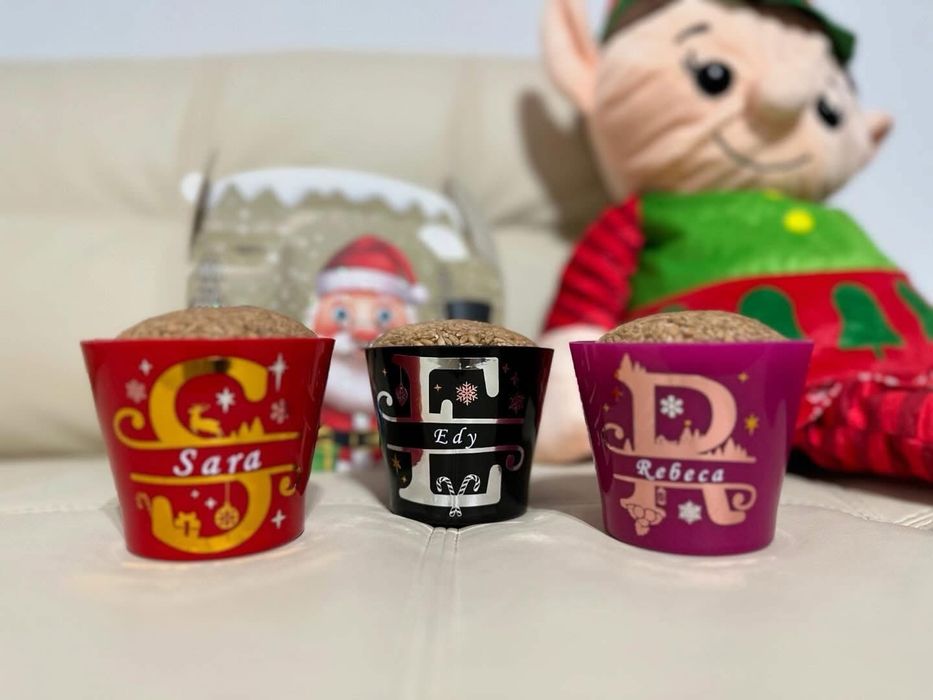 Ghivece personalizate cu grau pentru Sfantul Andrei