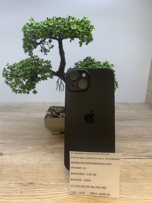 Iphone 15 ca nou