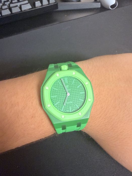 Audemar Piguet X Swatch Royal Pop Green Eight