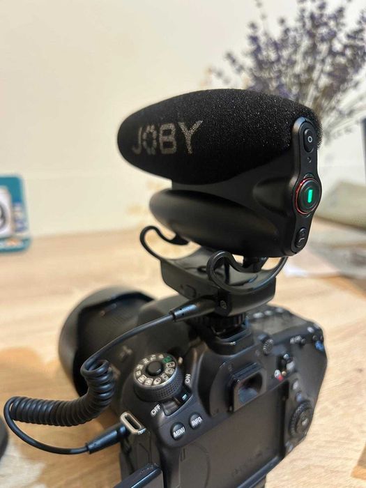 JOBY Wavo PRO DS – microfon shotgun profesional, NOU, 2 ani garanție
