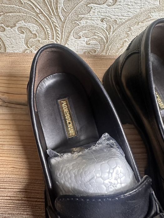 Лоферы натуральная кожа