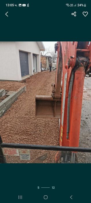 Изкопи с мини багер,бобкат и самосвал