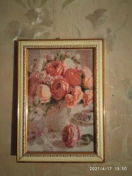 Продаю  картину алмазная вышивка.