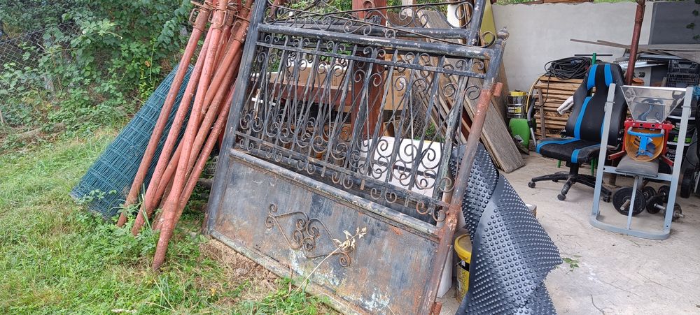 Porți fier forjat vechi