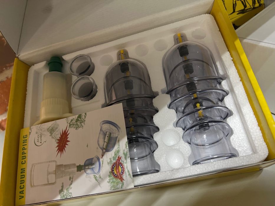 Банки для хиджамы. Набор вакуумных банок для Хиджамы ABC.