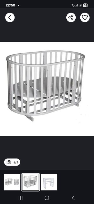 Продам детскую кровать трансформер