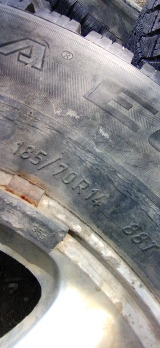 Зимняя резина в сборе R14