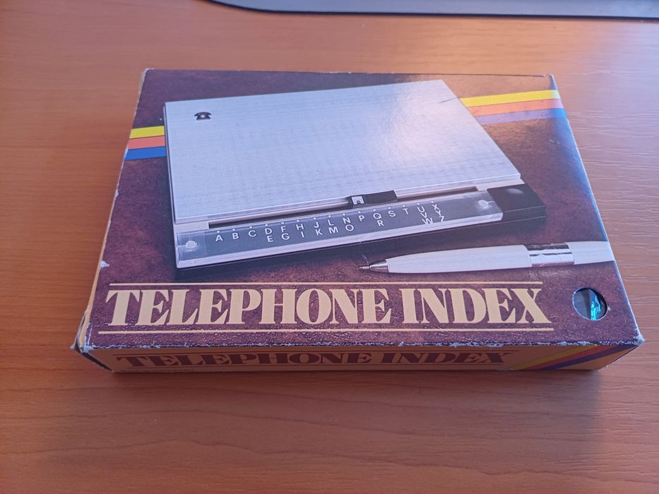 Accesoriu decorațiune înfrumusețare agenda telefonica Hong Kong 1970