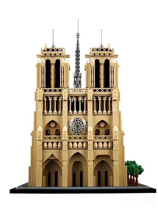 Конструктор лего Notre dame de Paris, лего архитектура