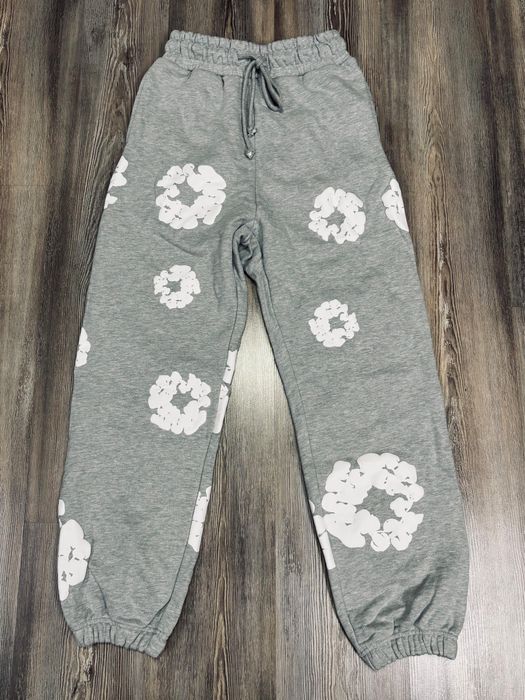 Compleu denim tears si corteiz gri