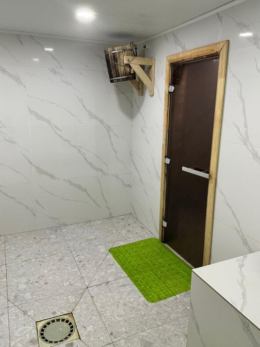 Пилинг с баней, массажем, мокрый пар