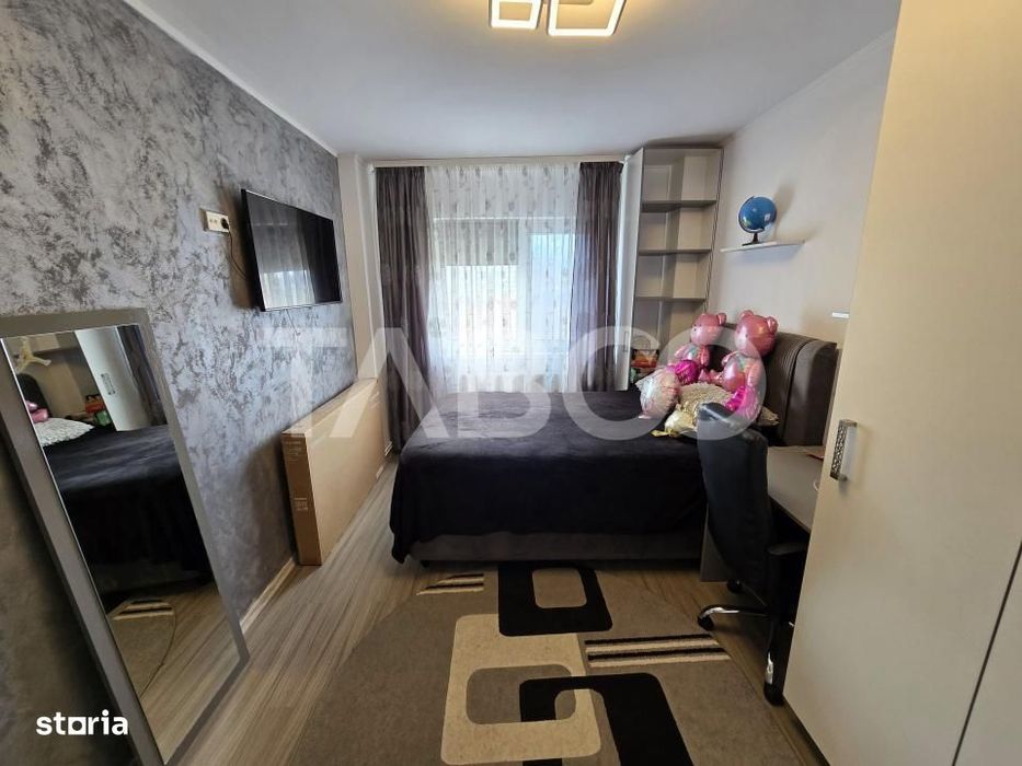 Apartament 3 camere mobilat 2 bai balcon pivnita Mihai Viteazul Sibiu