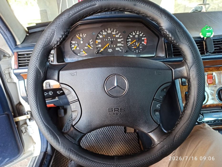 Руль Мерс w220 можно и на 124