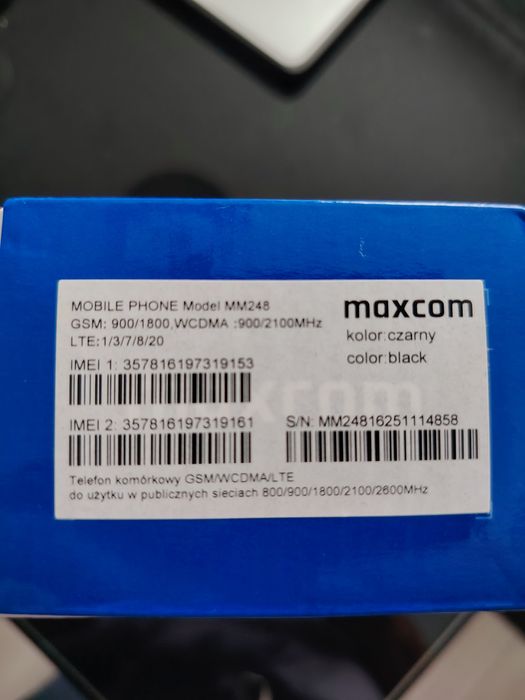 Telefon dual SIM Maxcom MM248
