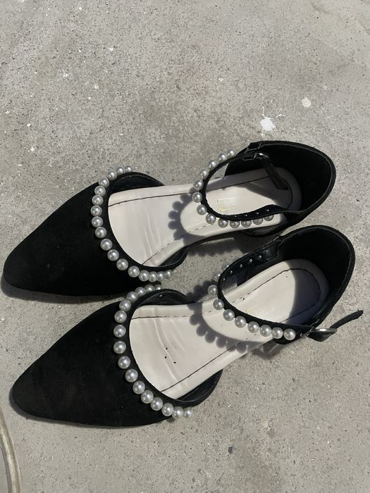 Mocasini cu perle (transport gratuit azi)