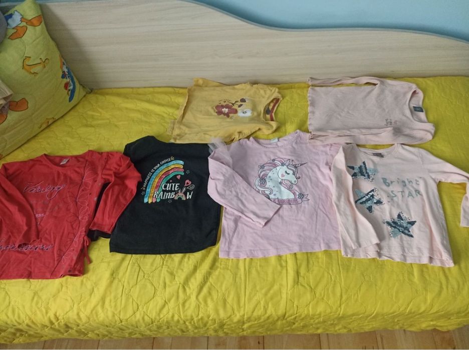 Детски есенни дрехи за момиче 122см