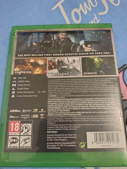 Joc video Call Of Duty Black Ops Cold War pentru Xbox One