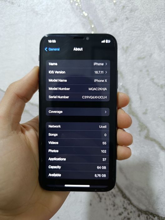 Iphone X ideal xolat