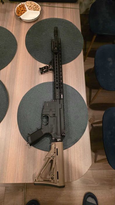 Airsoft/Еърсофт Tippmann m4 carbine HPA/recoil