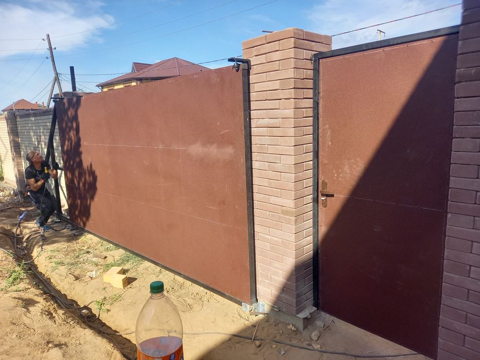 Металичиские ворота заборы