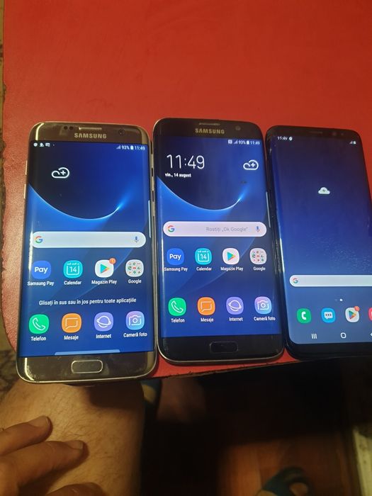 Samsung galaxy  s7 edge liber de rețea  și  s 8 liber de rețea