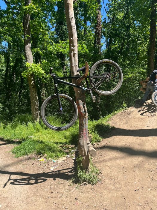 Dirt jumper facut pe piese