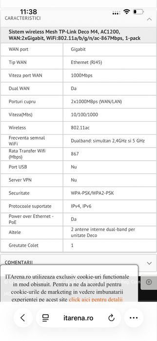 tp-link  AC1200 Whole Home Mesh Wi-Fi System