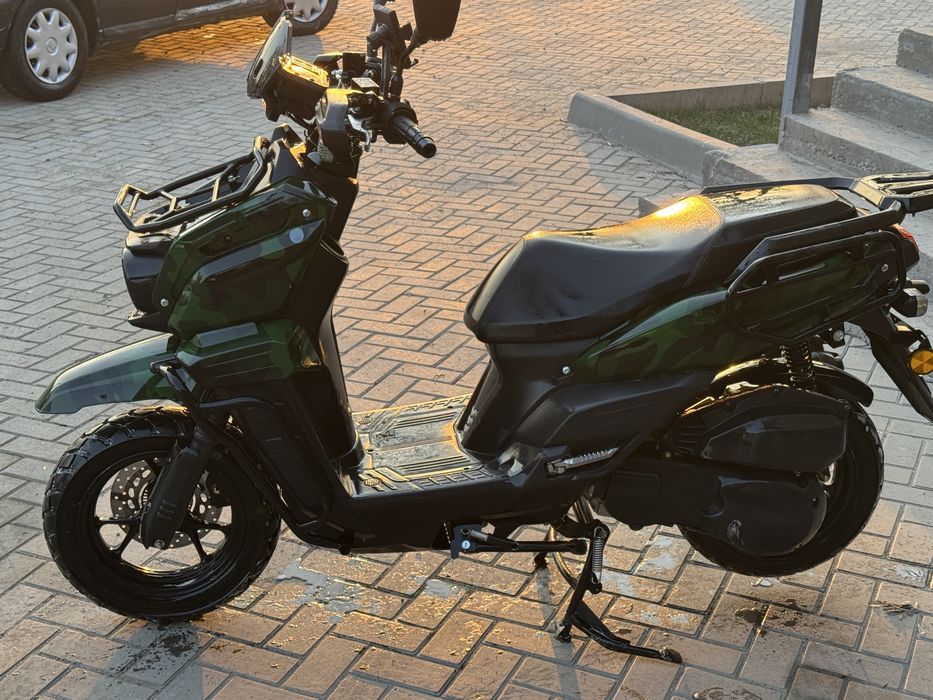 Мопед танк камуфляж