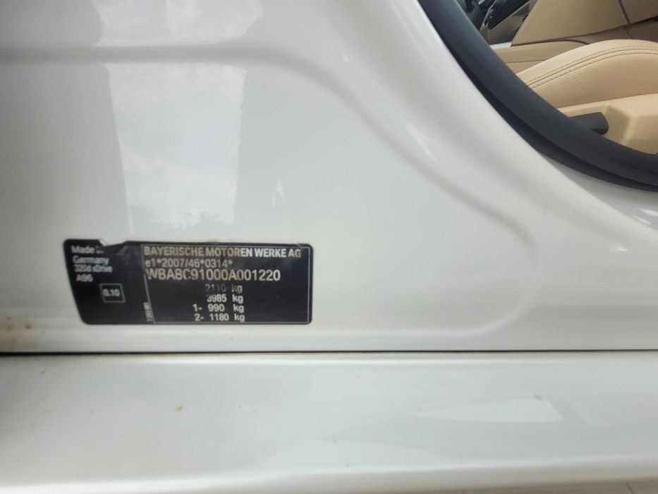BMW 320D , Automata , 2017, Xdrive, alb perlat, piele, 151.000 km,