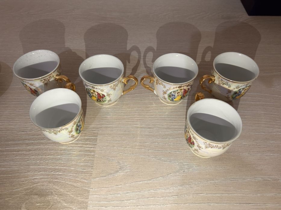 Антикварный Чайный сет компании Thun 1 original kobalt