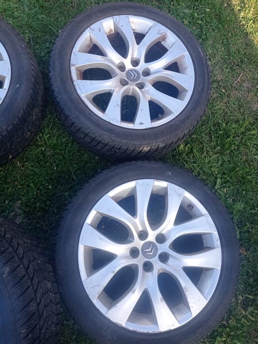 Jante citroen R18 + anvelope 245/45/R18