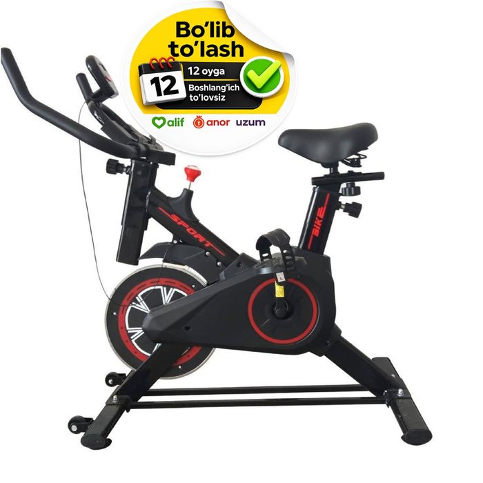 Велотренажёр спин-байк для дома

• Ременная система привода обеспечива
