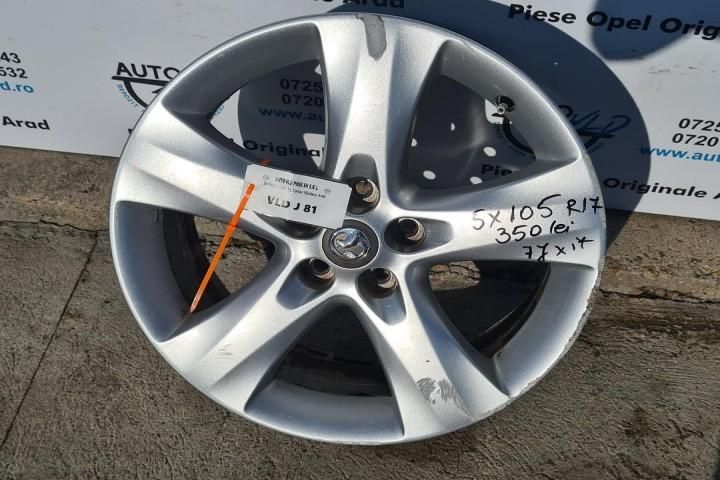 Janta aliaj aluminiu 5x105 7J R17 Opel Astra J