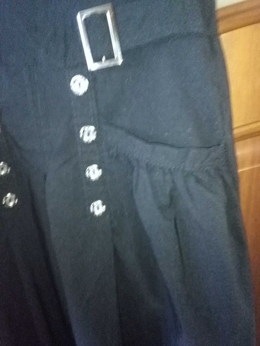 Длинная юбка с пуговицами