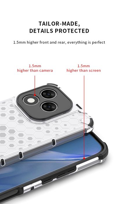 Honor 400 Lite / HONEYCOMB MAGSAFE Удароустойчив кейс гръб