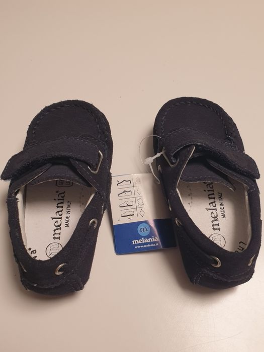Incaltanunte băieți, mărimea 11,mocasini NOI,piele, MELA