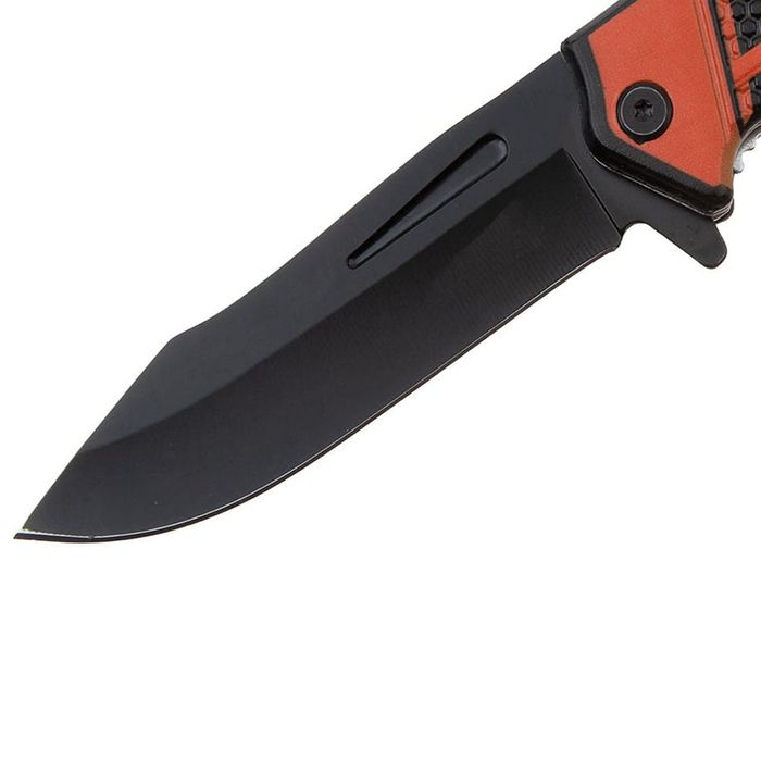 Briceag vanatoare, Medical Rescue, 22 cm, otel inoxidabil, negru