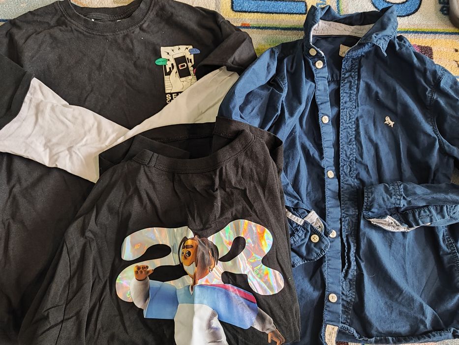 Дрехи за момче размер 122