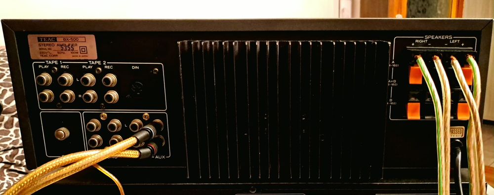 Amplificator TEAC BX-500 High Speed DC extrem de rar made in Japan
